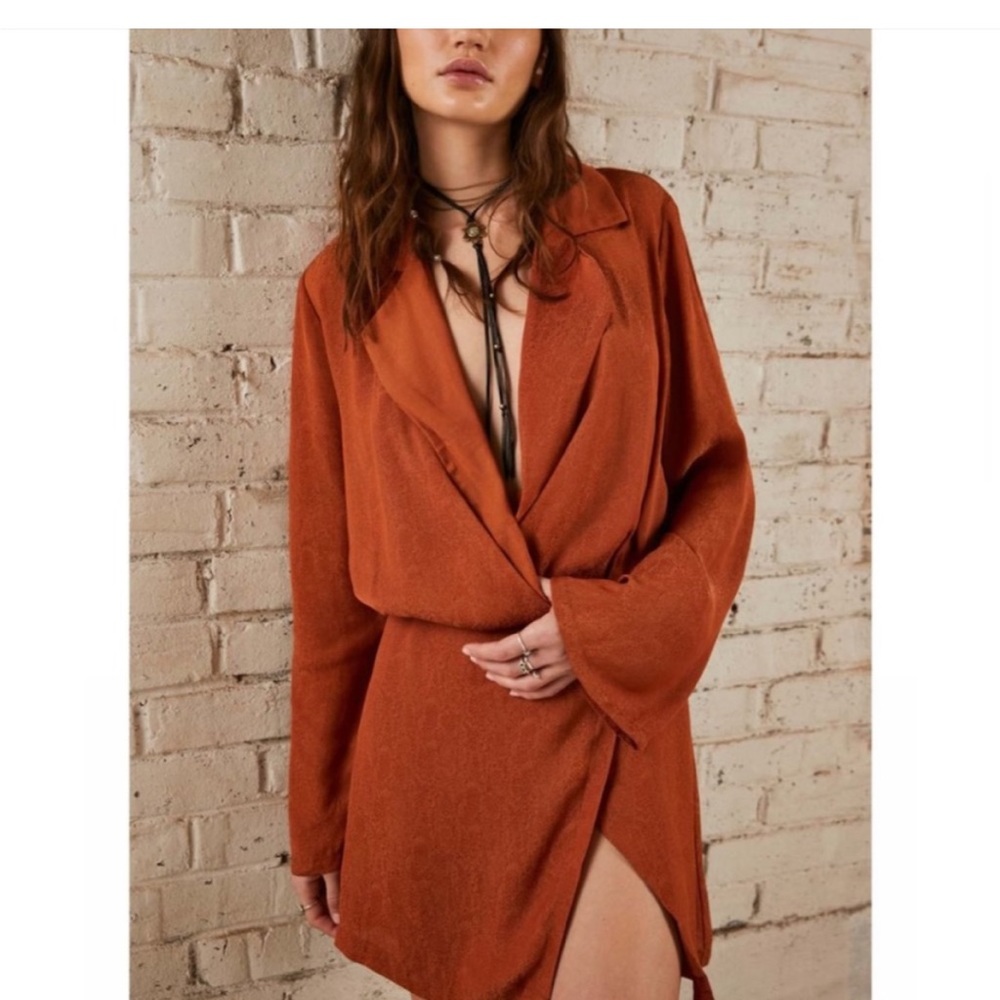 NWT Free People Simone Blazer Mini Dress XS